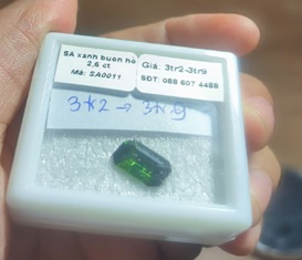 SA0011-SA xanh buôn hồ 2,6 ct